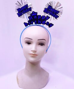 TTT Happy Birthday Neon Mavi Doğum Günü Tacı