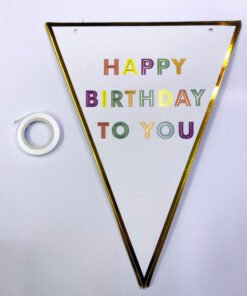 TTT Happy Birthday To You Flama Bayrak Süsü
