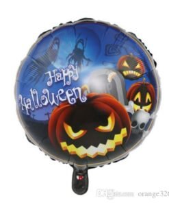 TTT Happy Halloween Balkabağı Folyo Balon 18 inç