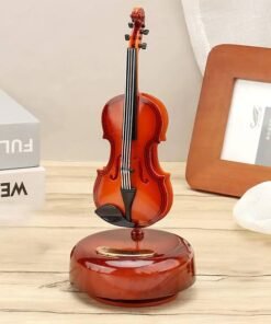 TTT Hareketli Violin Müzik Kutusu