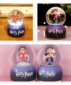 TTT Harry Potter İçi Dönmeli Üflemeli Işıklı Müzikli Kar Küresi Büyük Boy