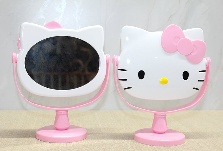 TTT Hello Kitty Masaüstü Ayna Pembe Renk