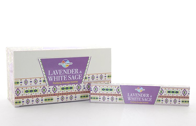 TTT Hem Sacred Elements Lavender White Sage Masala Aromalı Çubuk Tütsü