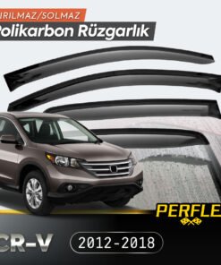 TTT Honda CR-V 2012-2018 Cam Rüzgarlığı V2 Düz