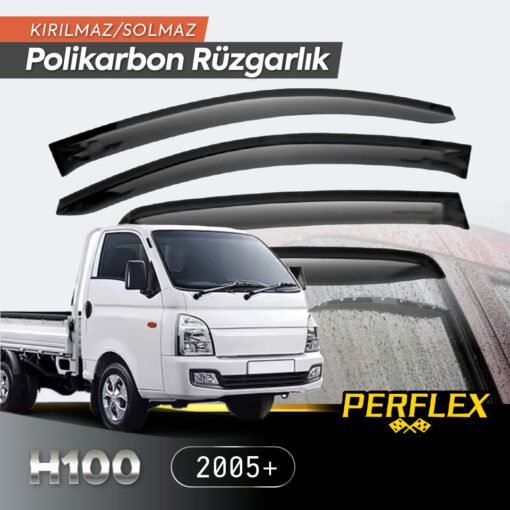 TTT Hyundai H100 Kamyonet 2005+ Cam Rüzgarlığı V2 Mugen