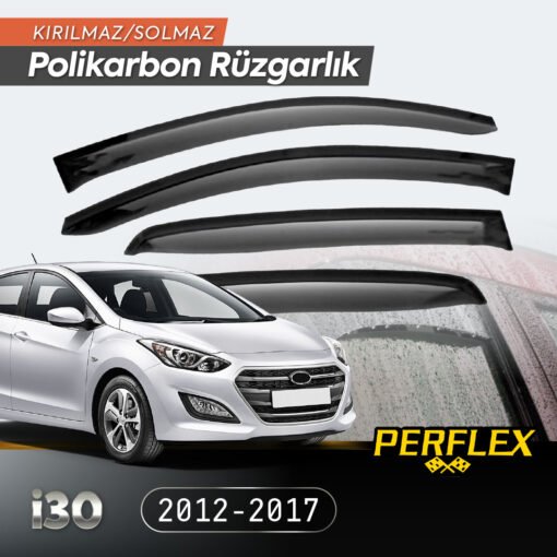 TTT Hyundai i30 2012-2017 Cam Rüzgarlığı V2 Mugen
