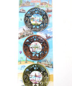 TTT İstanbul Temalı Metal Magnet 3'lü Set Model 1