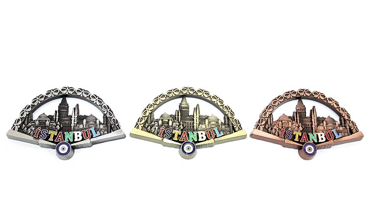 TTT İstanbul Temalı Metal Magnet Model 2