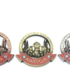 TTT İstanbul Temalı Metal Magnet Model 4