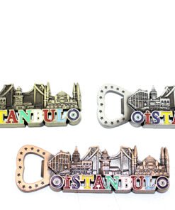 TTT İstanbul Temalı Metal Magnet ve Açacak Model 3