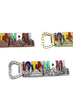 TTT İstanbul Yazısı Metal Magnet Ve Açacak