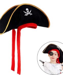 TTT Jack Sparrow Çocuk Kadife Şapka