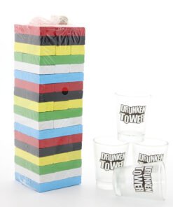 TTT Jenga Shot Bardak Oyunu Model 1