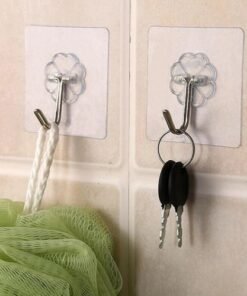 TTT KENDINDEN YAPIŞKANLI ŞEFFAF ASKI 5 Lİ SET