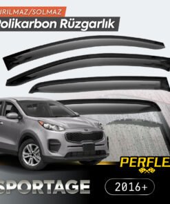 TTT KIA Sportage 2016+ Cam Rüzgarlığı V2 Düz