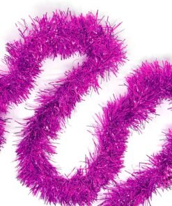 TTT Kalın Simli Parti Süsü 2 Metre Fuşya