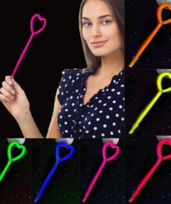 TTT Kalp Şekili Glow Çubuk Seti 6 Adet