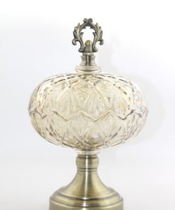 TTT Kapaklı Cam Şekerlik Model 3