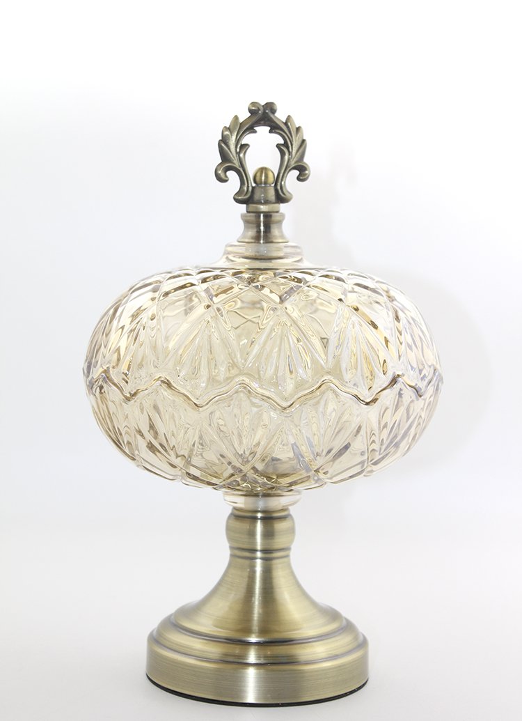 TTT Kapaklı Cam Şekerlik Model 3