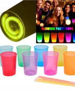 TTT Karanlıkta Yanan Mega Glow Bardaklar 8 Adet