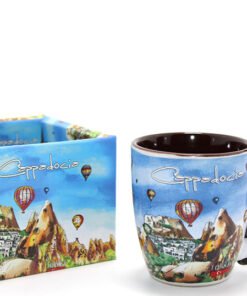 TTT Kaşıklı Yöresel Kahve Fincanı Tekli Model 1