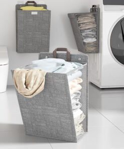 TTT Katlanabilir Asılabilir Kirli Çamaşır Sepeti