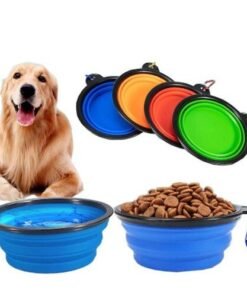 TTT Katlanabilir Kedi Köpek Mama-Su Kabı