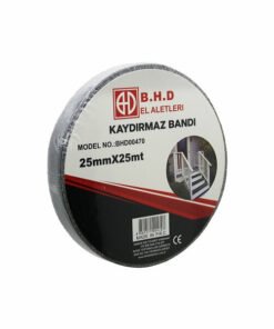 TTT Kaydırmaz Siyah Bant 25 mm X 25 mt