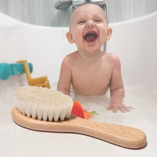 TTT Keçi Kılı Organik Bebek Banyo Tarağı