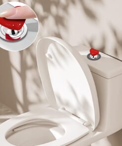 TTT Klozet Sifon Tuşu Kalp Tasarımlı