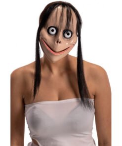 TTT Korkunç Ürpertici Uzun Saçlı Momo Maskesi
