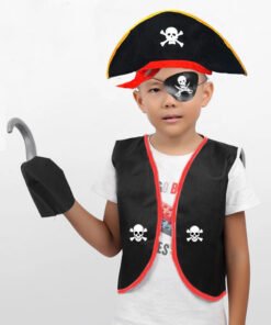 TTT Korsan Kostüm Seti Çocuk Boy 4-6 Yaş