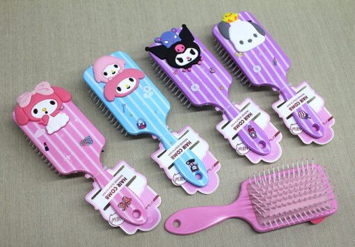 TTT Kuromi, Hello Kitty, Cinnamon, My Melody Saç Tarağı Model 2