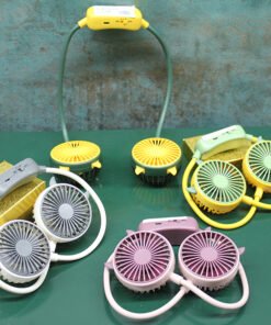 TTT Kuromi Şarjlı Boyun Fanı Vantilatör 2 Kademeli Model 2