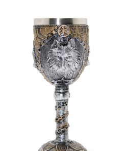 TTT Kurt Büstü Tasarımlı Paslanmaz Çelik Kadeh Bardak