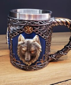 TTT Kurt Kafası Tasarımlı Kupa Bardak