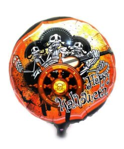 TTT Kuru Kafalı Korsan Halloween Folyo Balon