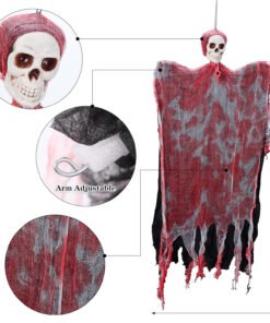 TTT LED IŞIKLI KAHKAHA ATAN SESLİ SENSÖRLÜ KURU KAFA