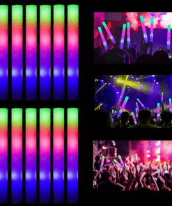 TTT Led Işıklı Rengarenk Sünger Parti Çubuğu