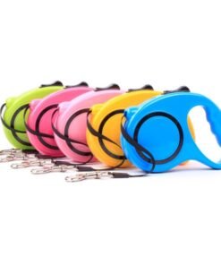 TTT Makaralı Otomatik Köpek Tasması 5 Metre