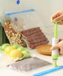 TTT Manuel Vakumlu Gıda Saklama Poşeti ve Pompa Seti