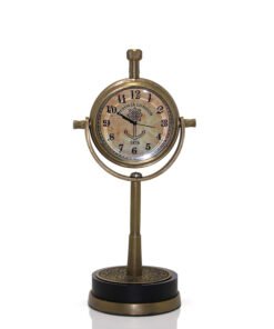 TTT Masa Üstü Pirinç Saat Model 4