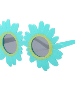 TTT Mavi Renk Papatya Şekilli Parti Gözlüğü