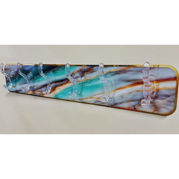 TTT Mermer Desenli Yapışkanlı Askılık