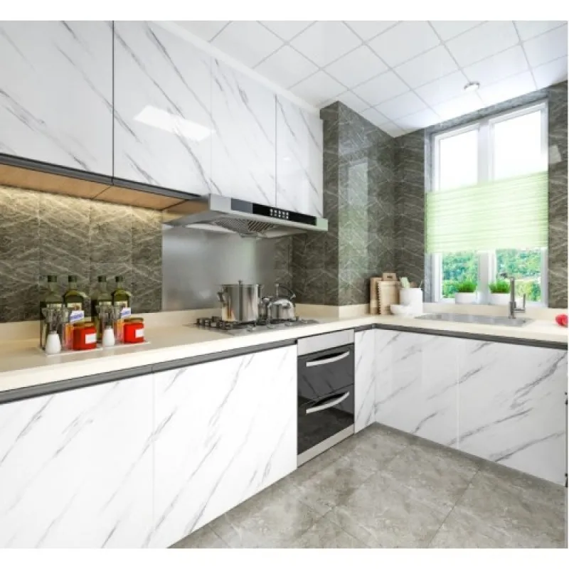 TTT Mermer Desenli Yapışkanlı Tezgah Folyosu 5 mt.