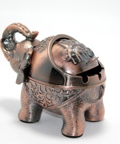 TTT Metal Fil Figürlü Küllük Model 2