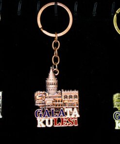 TTT Metal Galata Kulesi Anahtarlık Model 2