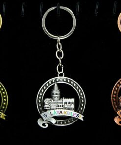 TTT Metal Galata Kulesi Anahtarlık Model 3