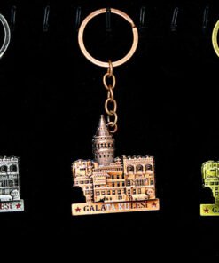 TTT Metal Galata Kulesi Anahtarlık Model 4