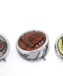 TTT Metal İstanbul Temalı Kabartmalı El Aynası